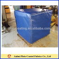 Impermeável preto pvc tarpaulin cobertura / pallet cover